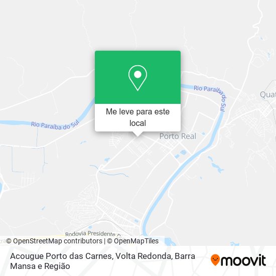 Acougue Porto das Carnes mapa