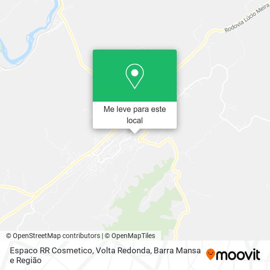 Espaco RR Cosmetico mapa