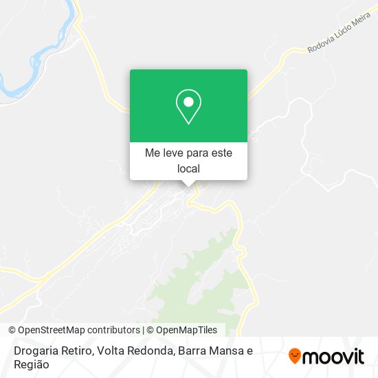 Drogaria Retiro mapa