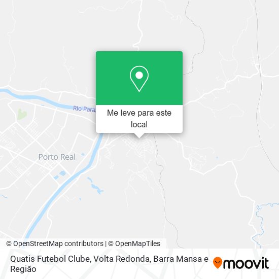 Quatis Futebol Clube mapa