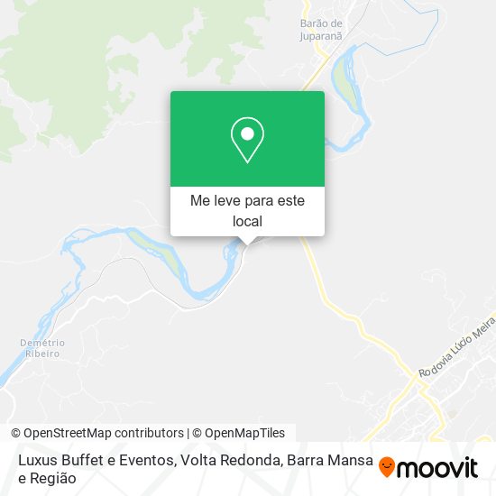 Luxus Buffet e Eventos mapa