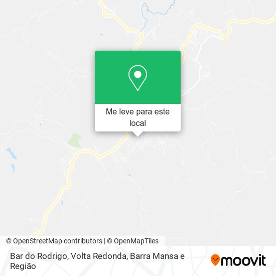 Bar do Rodrigo mapa