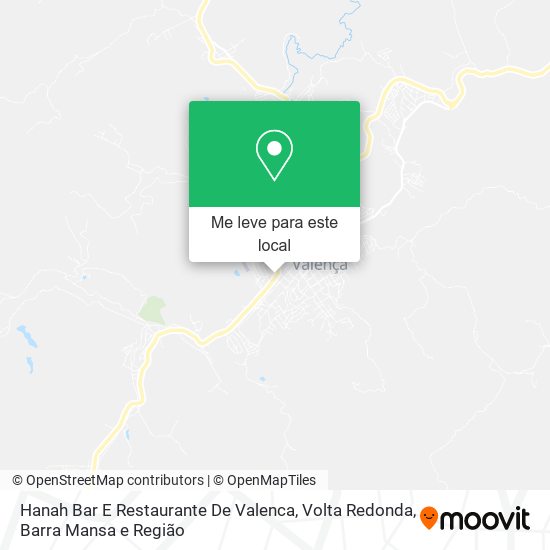 Hanah Bar E Restaurante De Valenca mapa