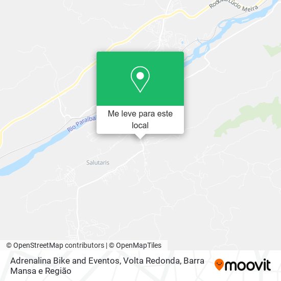 Adrenalina Bike and Eventos mapa