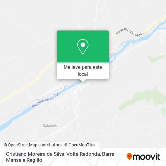 Cristiano Moreira da Silva mapa