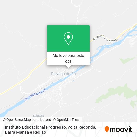 Instituto Educacional Progresso mapa