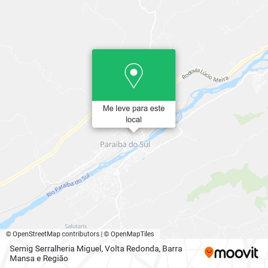 Semig Serralheria Miguel mapa