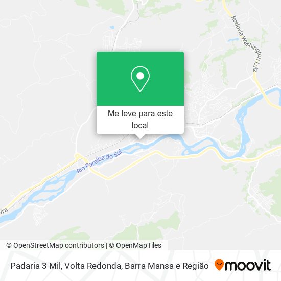 Padaria 3 Mil mapa