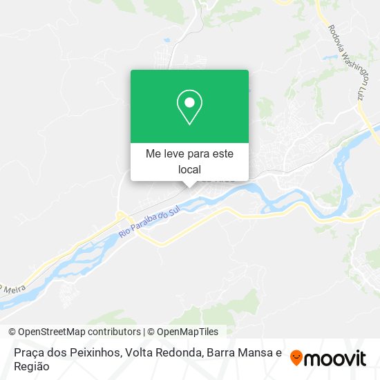 Praça dos Peixinhos mapa