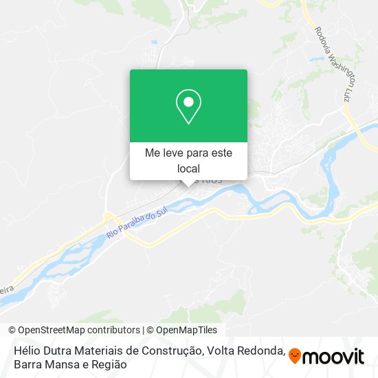 Hélio Dutra Materiais de Construção mapa