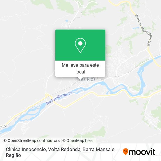 Clínica Innocencio mapa