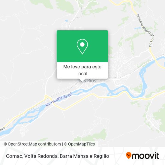 Comac mapa