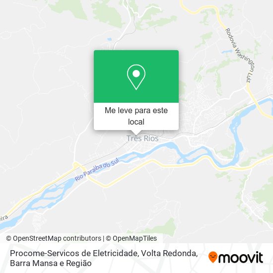 Procome-Servicos de Eletricidade mapa