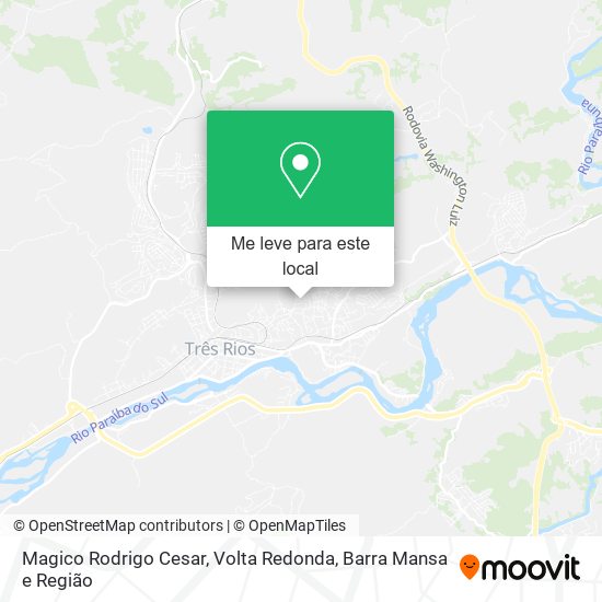 Magico Rodrigo Cesar mapa