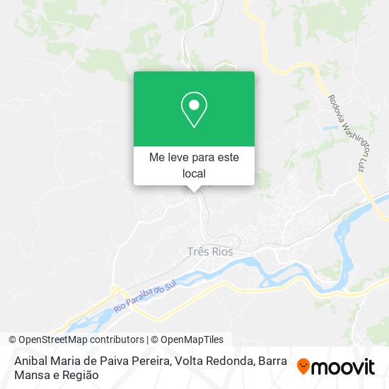 Anibal Maria de Paiva Pereira mapa