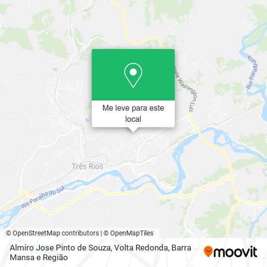 Almiro Jose Pinto de Souza mapa