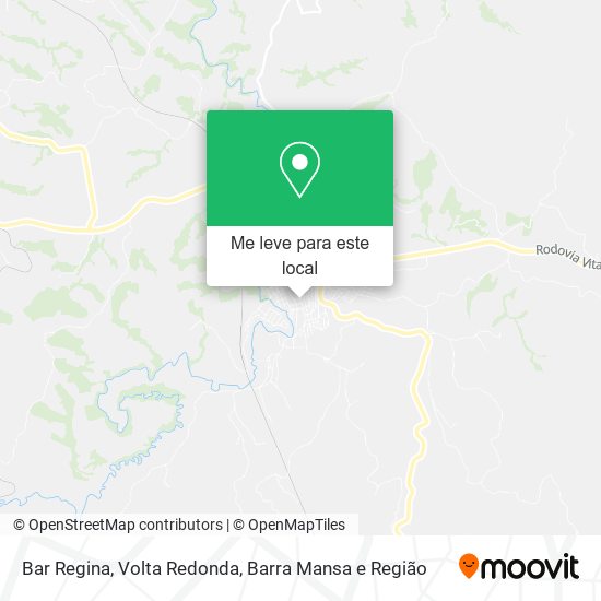 Bar Regina mapa