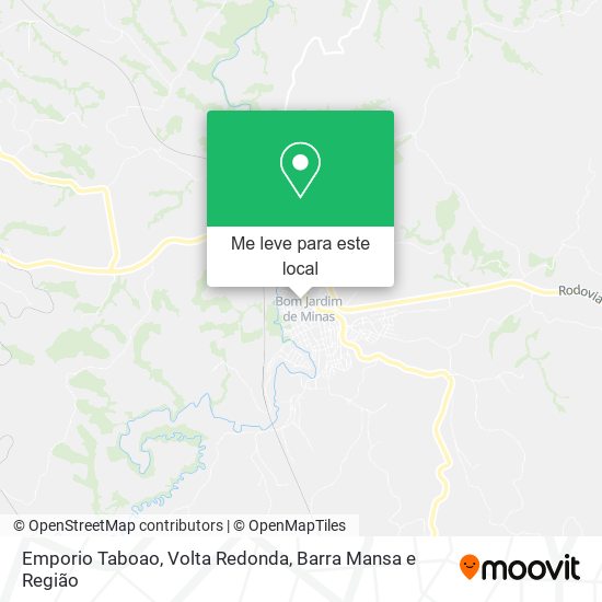 Emporio Taboao mapa