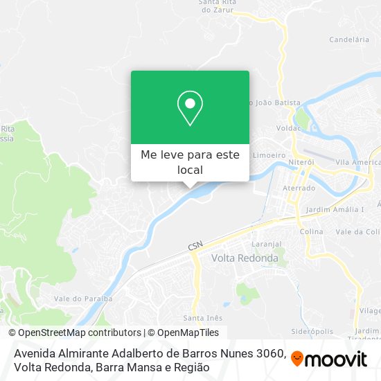 Avenida Almirante Adalberto de Barros Nunes 3060 mapa