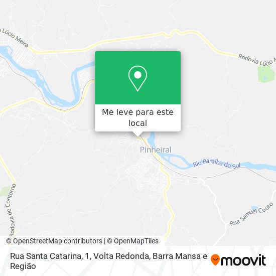 Rua Santa Catarina, 1 mapa