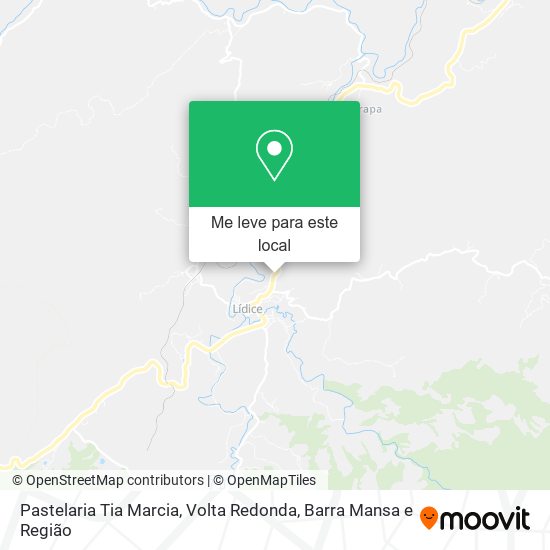 Pastelaria Tia Marcia mapa