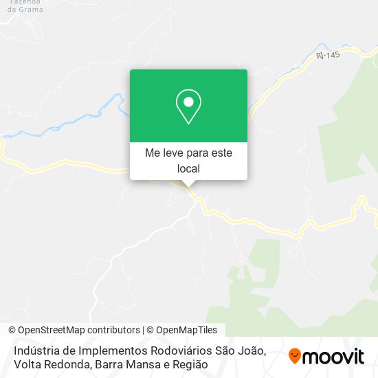 Indústria de Implementos Rodoviários São João mapa