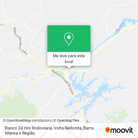 Banco 24 Hrs Rodoviaria mapa