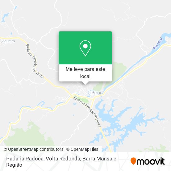 Padaria Padoca mapa