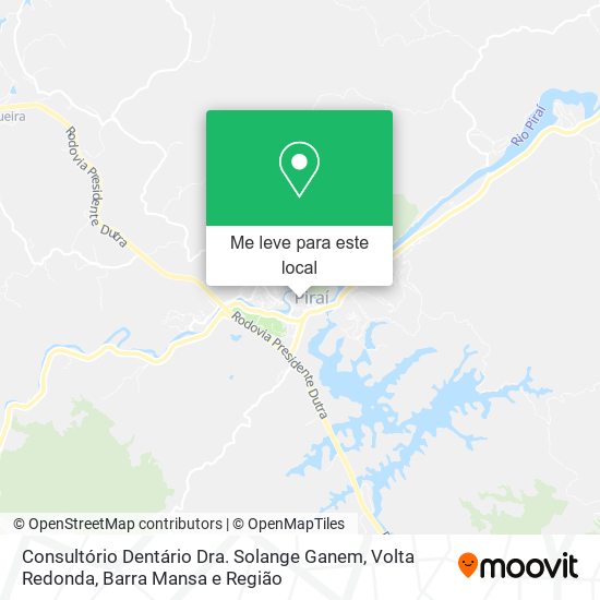 Consultório Dentário Dra. Solange Ganem mapa