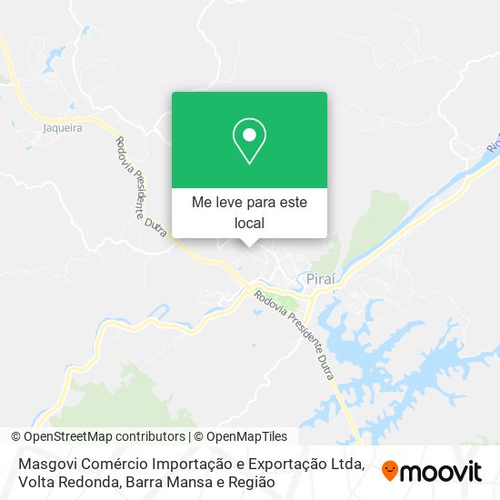 Masgovi Comércio Importação e Exportação Ltda mapa