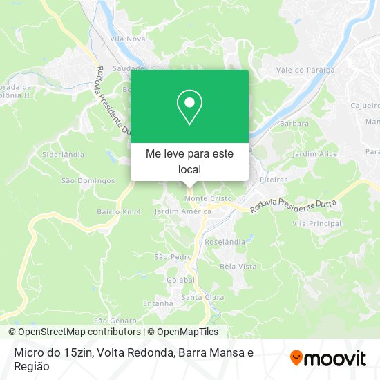 Micro do 15zin mapa