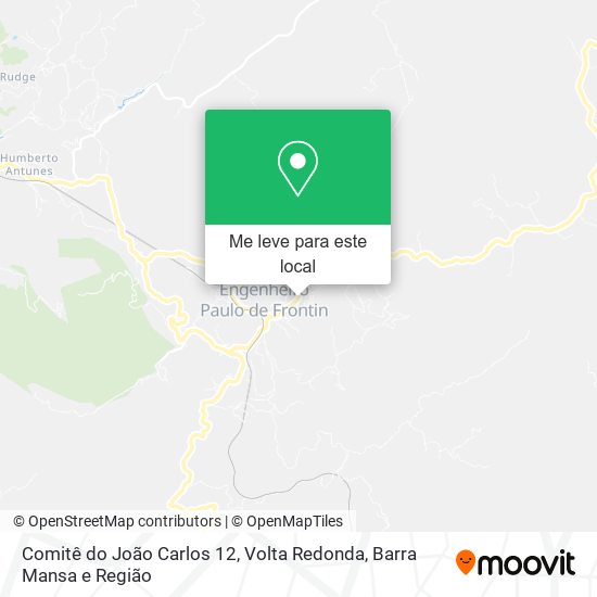 Comitê do João Carlos 12 mapa