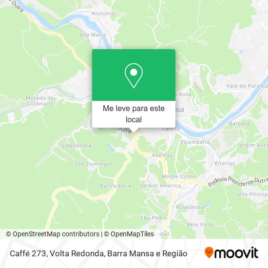 Caffé 273 mapa