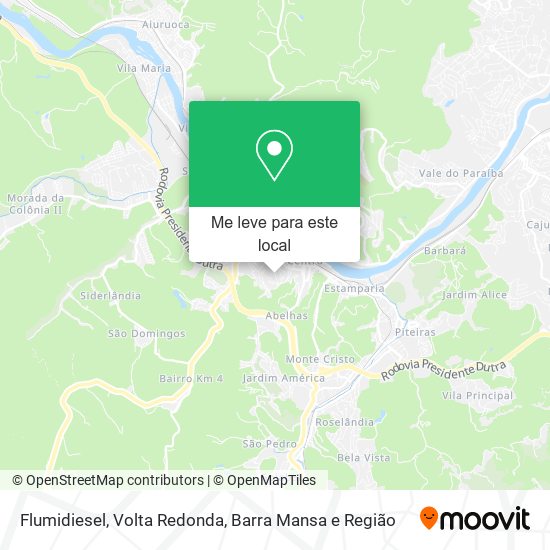 Flumidiesel mapa