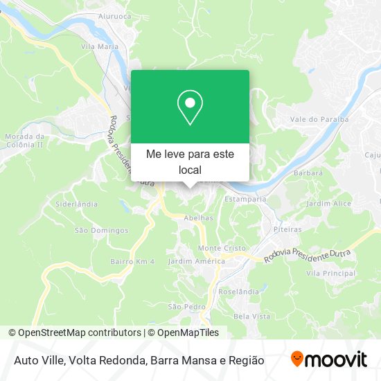 Auto Ville mapa