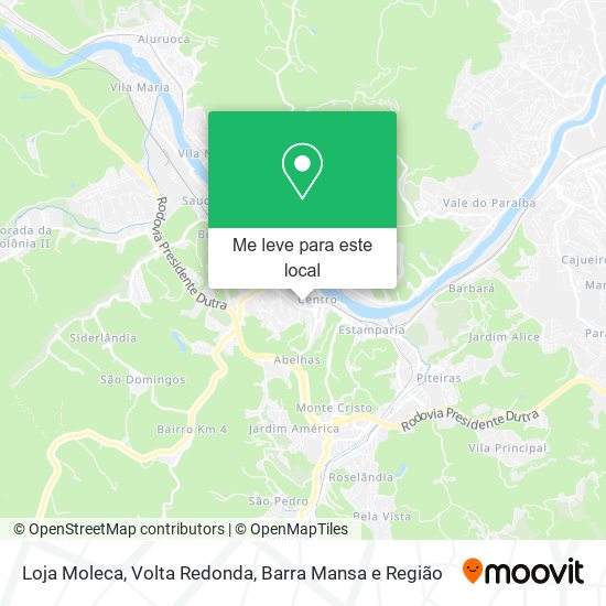 Loja Moleca mapa