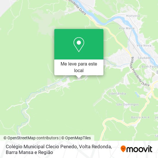 Colégio Municipal Clecio Penedo mapa