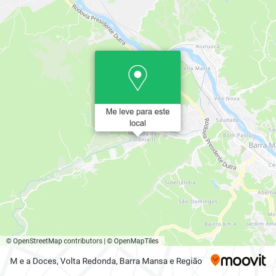M e a Doces mapa