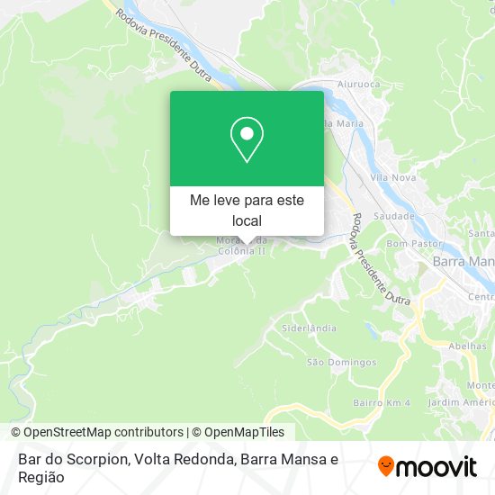 Bar do Scorpion mapa