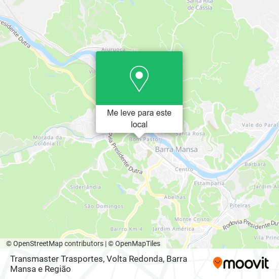 Transmaster Trasportes mapa