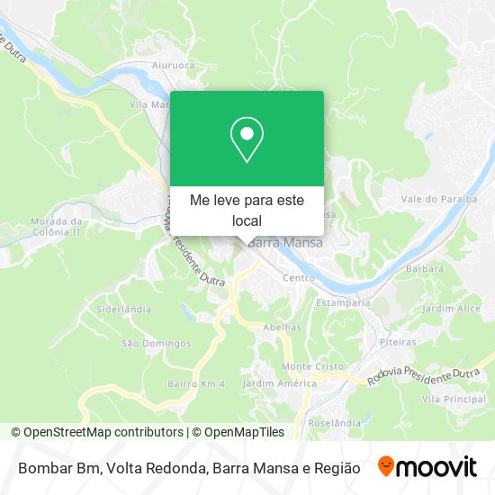 Bombar Bm mapa