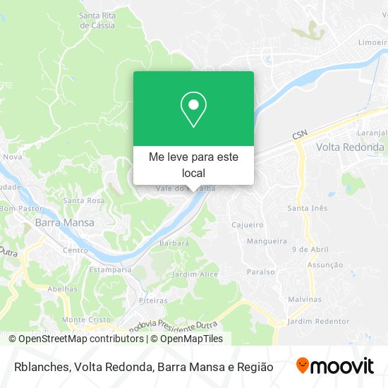 Rblanches mapa