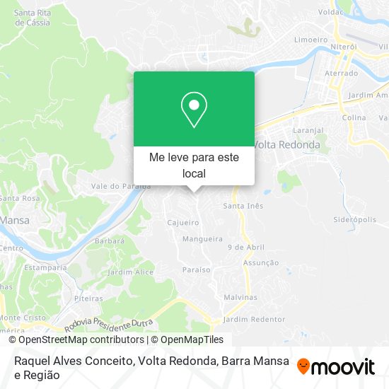 Raquel Alves Conceito mapa