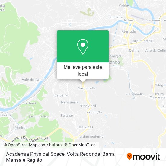 Academia Physical Space mapa