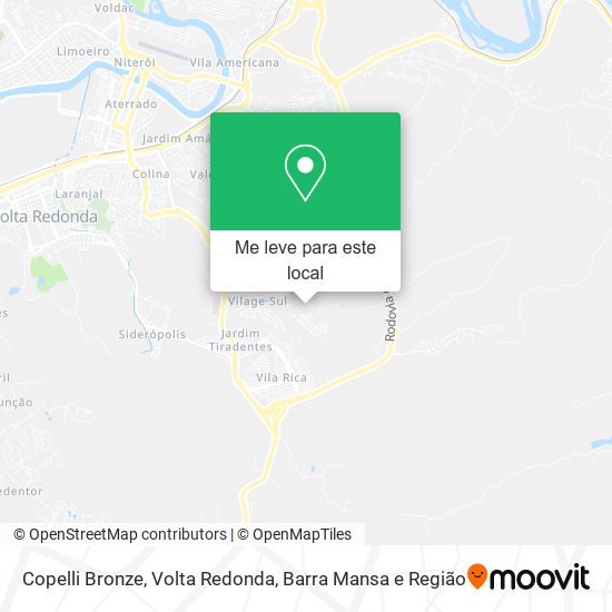 Copelli Bronze mapa