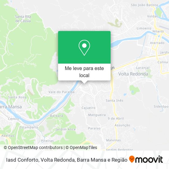 Iasd Conforto mapa