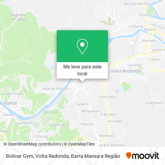 Bolivar Gym mapa