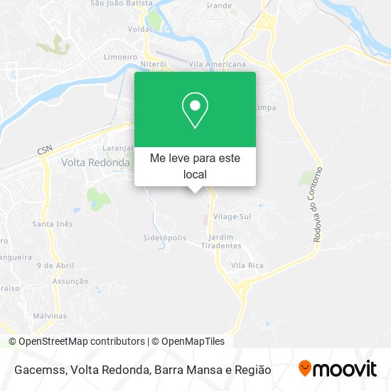 Gacemss mapa