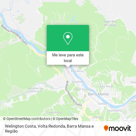Welington Costa mapa