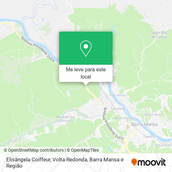 Elisângela Coiffeur mapa